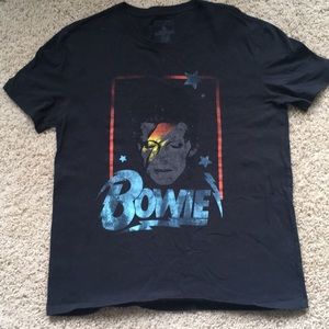 Men’s David Bowie TShirt- Gap/American Mint